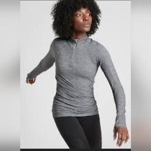 Athleta Gray Long Sleeve Sweatshirt. Small, GUC